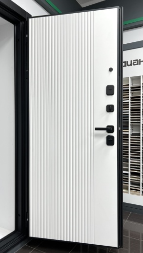 Стальная дверь FLAT 90 12 Техно Л 01/02